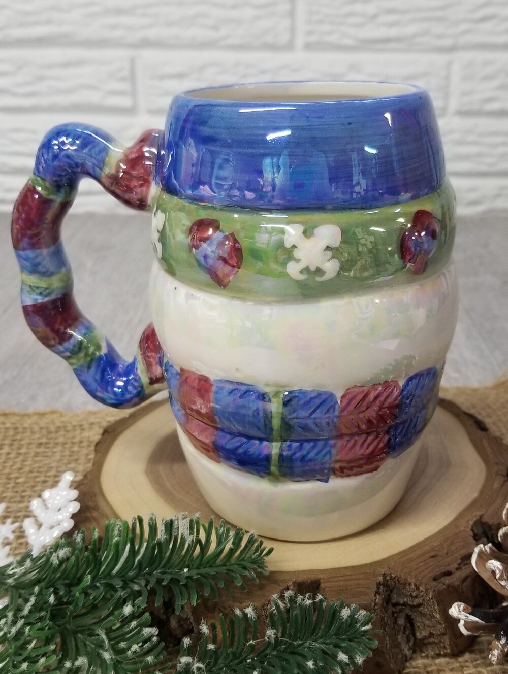 Irredecent Snowman Mug - Picture 4 of 7